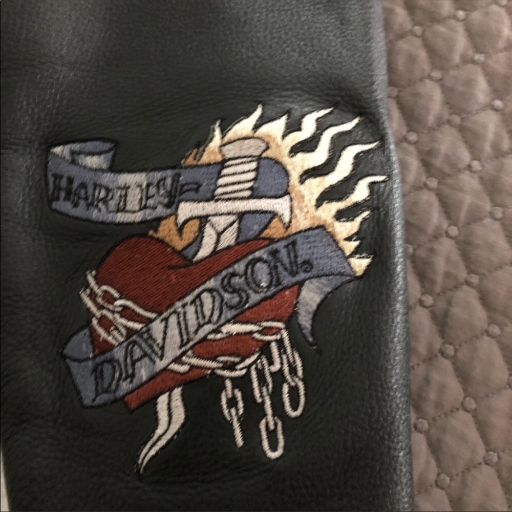 NEWโ๏ธHarley Davidson Leather Jacket - Picture 3 of 7